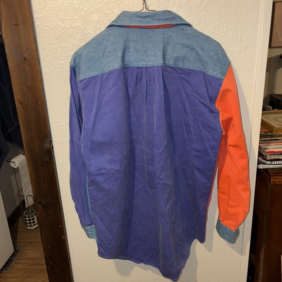 Vtg County Seat Nuovo Shirt Womens Small Striped Casual Button Up Western - Picture 5 of 7